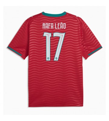 Portugal Rafael Leao #17 Replika Hemmatröja VM 2026 Kortärmad